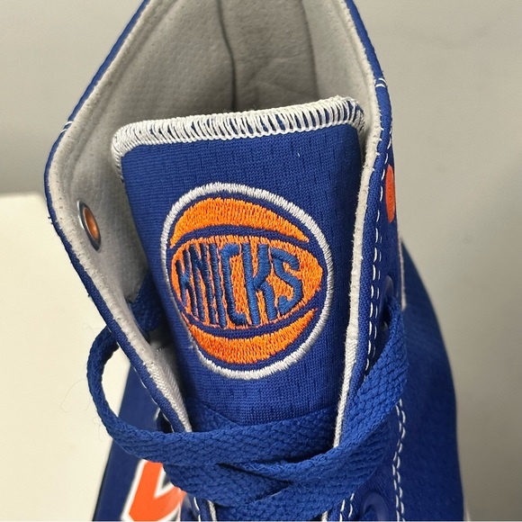 🔴 SOLD Converse Chuck Taylor High Top Sneakers All Star NBA New York Knicks - Picture 5 of 11